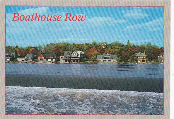 Pennsylvania Philadelphia Boathouse Row