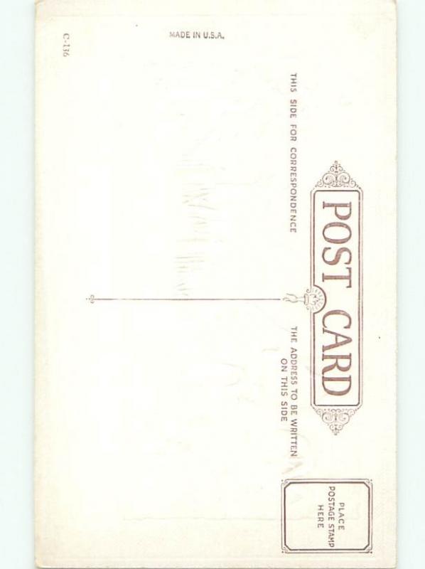 Divided-Back CHRISTMAS SCENE Great Postcard W9254