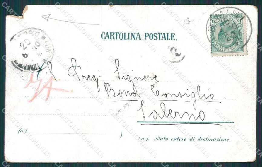 Rimini - Rimini Città ABRASA cartolina MQ1677