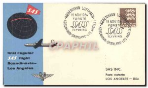 Letter SAS Denmark to Los Angeles November 15, 54