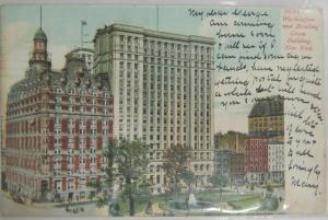 Washington & Bowling Green Building NYC NY 1908