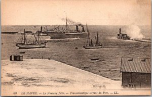 France Le Havre Port Scene