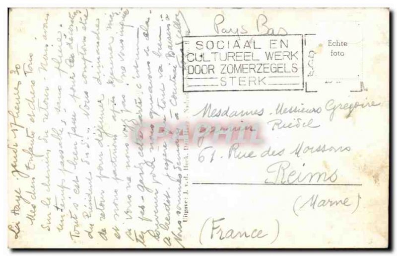 Netherlands - Holland - Netherlands - Den Haag Old Postcard