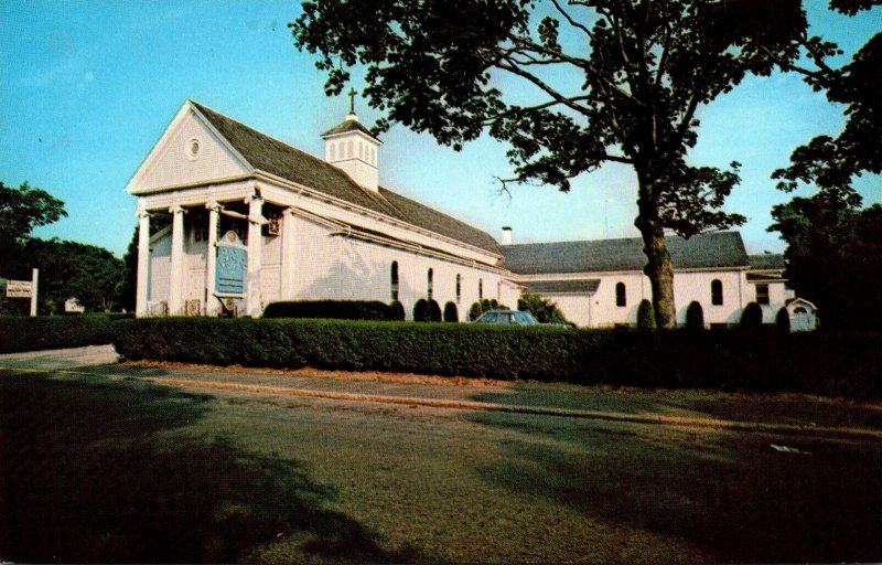 Massachusetts Cape Cod Hyannis St Francis Xavier Church Where President Kenne...