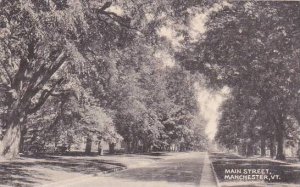 Vermont Manchester Main Street