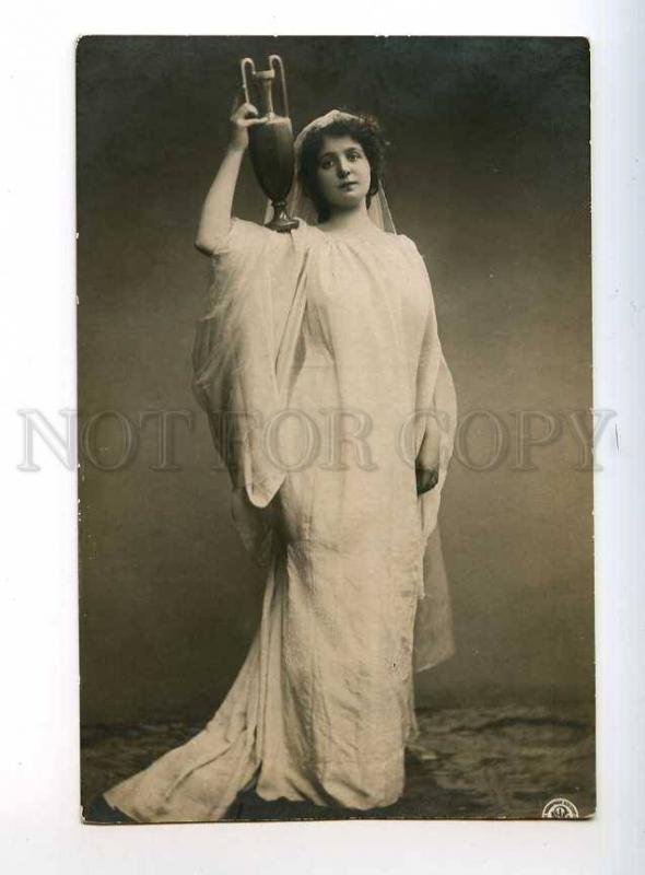 243648 Greek GODDESS w/ Vase ACTRESS Vintage PHOTO NPG PC