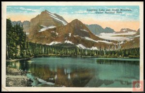 Josephine Lake and Gloud Mountain, Glacier National Park