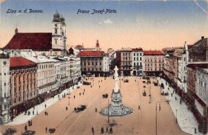 C040 Austria, Linz  a.d. Donau  Franz Josef-Platz   vintage postcard