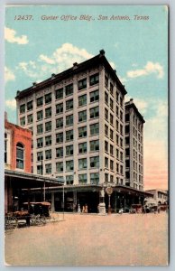 Texas  San Antonio  Gunter Office Building   Postcard