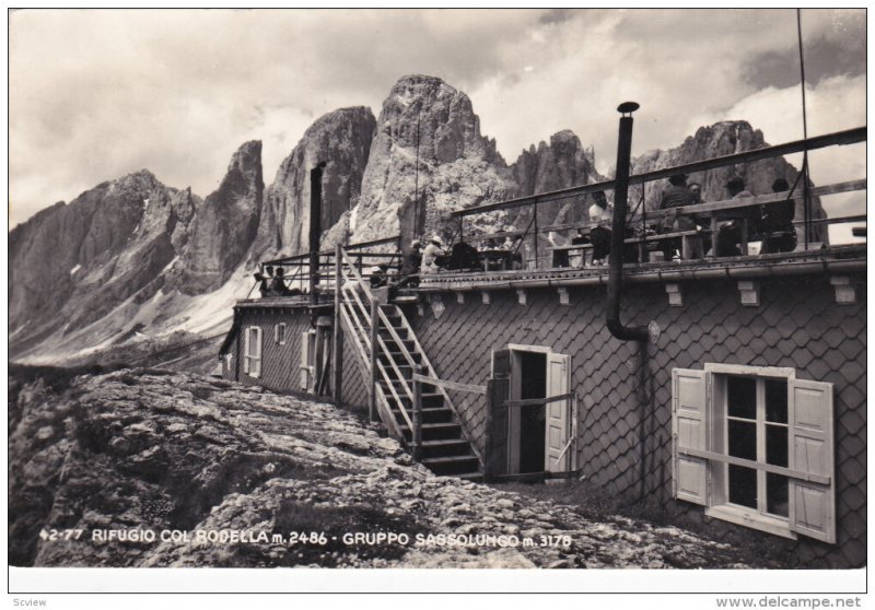 RP, Rifugio Col Bedella m. 2486, GRUPPO SASSOLUNGO m. 3178, Trentino-Alto Adi...