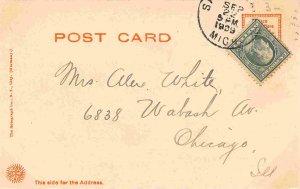 Exmoor Spring Lake Michigan 1909 postcard