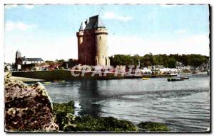 Old Postcard In Brittany Saint-Servan Tower and Cale Solider views of the Cit...