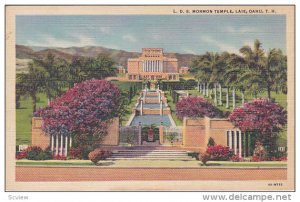 L.D.S. Mormon Temple, Laie, Oahu, Hawaii, 30-40s