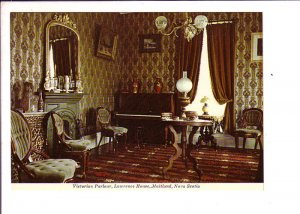 Victorian Parlour, Lawrence House, Maitland, Nova Scotia, Interior