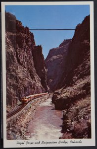 Canon City, CO - Royal Gorge and Suspension Bridge - 1960s