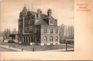 Postcard U.S. Post Office in Carson City, Nevada~136010