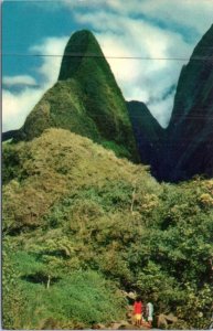 Postcard Hawaii Maui Iao Needle