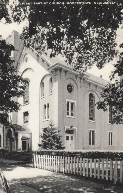 MOORSETOWN , New Jersey, 1930s ; First Baptist Church