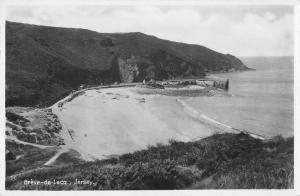 uk12117 greve de lecq  jersey  real photo  uk