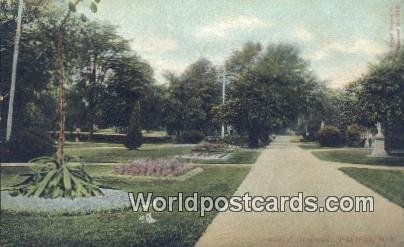 Public Garden Halifax Canada Unused 