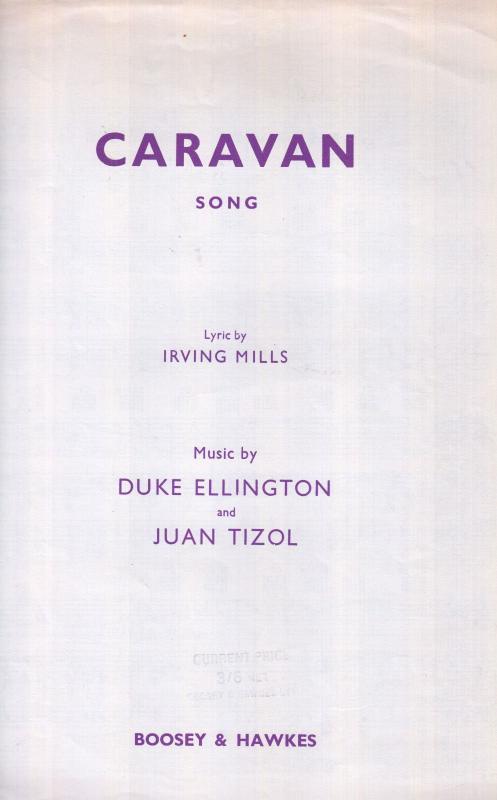 The Caravan Song Duke Ellington 1930s Sheet Music