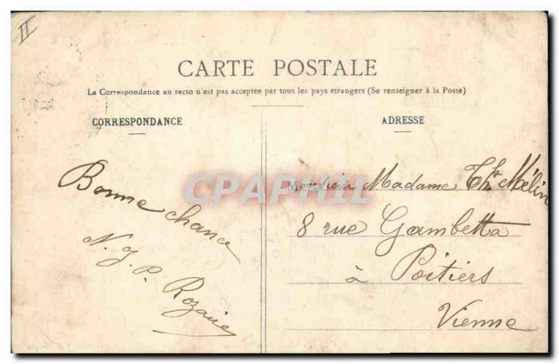 Old Postcard Bank Caisse d & # 39Epargne Troyes