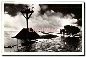 Postcard Modern Noirmoutier Passage du Gois The Night