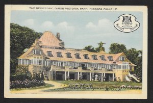 The Refectory Street View Queen Victoria Park Niagara Falls Canada Unused c1940s