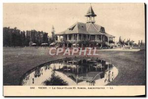 Old Postcard Vichy Golf Club