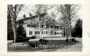 Real Photo, Theatre in Lakewood, Maine