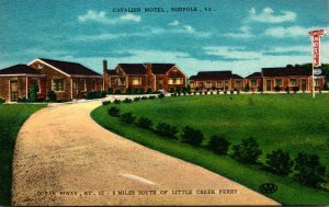 Virginia Norfolk The Cavalier Motel
