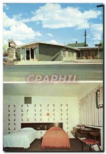 Modern Postcard Rocky Mountain Motel Rock Springs