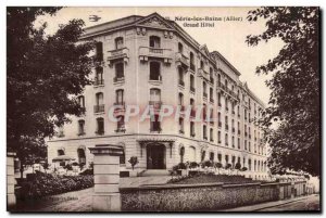 Old Postcard Neris les Bains Allier Grand Hotel