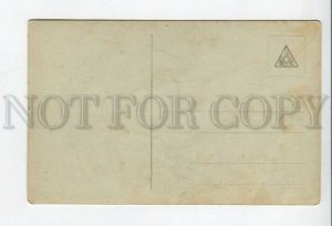 431951 Girl with two white horses Vintage GG photo postcard