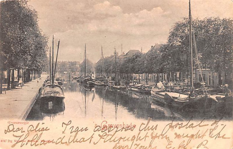 Boats Gravenhage Holland Postal Used Unknown 