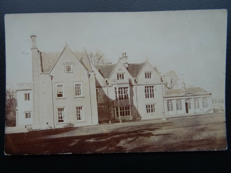 Oxfordshire FARRINGTON Unidentified House c1909 RP Postcard