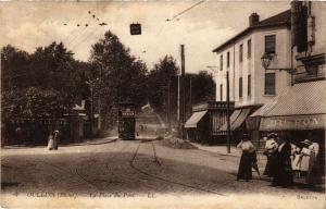 CPA OULLINS - La Place du Pont (692992)