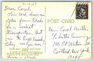 VIntage Postcard NASA Complex 39 - Kennedy Space Center