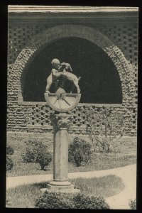 Brenda Putnam Sundial. Vintage Brookgreen Gardens postcard. Unused