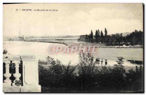 Old Postcard Nevers Buckle Loire