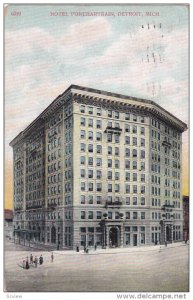 DETROIT, Michigan, PU-1908; Hotel Ponchartrain