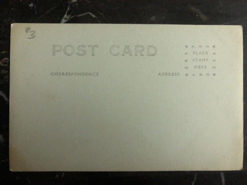 Mint China Real Picture Postcard RPPC Chinese Statue