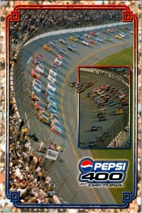 Pepsi 400 NASCAR Daytona International Speedway FL Postcard A13