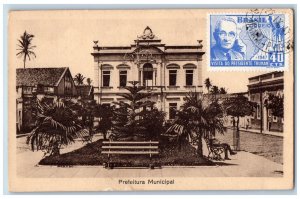 Brazil Postcard Prefeitura Municipal(City Hall) c1940's Vintage Unposted