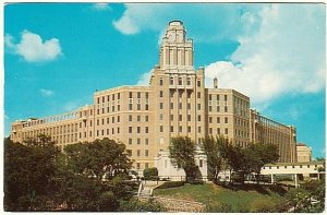 Hot Springs Rehabilitation Center, Arkansas, Vintage 1962 Postcard, Slogan