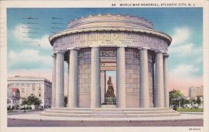 World War Memorial Atlantic City New Jersey 1934