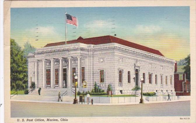 Ohio Marion Post Office 1941 Curteich