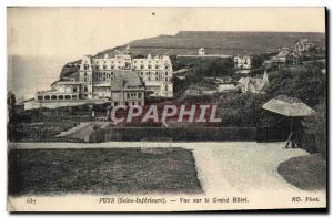 Old Postcard Puys View Of The Grand Hotel