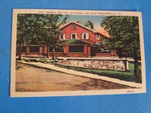 VTG UNUSED POSTCARD.KANUGA LAKE INN NEAR HENDERSONVILLE,N.C.