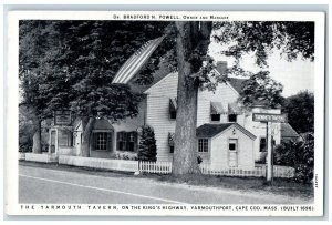 c1940's Yarmouth Tavern On King's Highway Yarmouthport Cape Cod MA Postcard